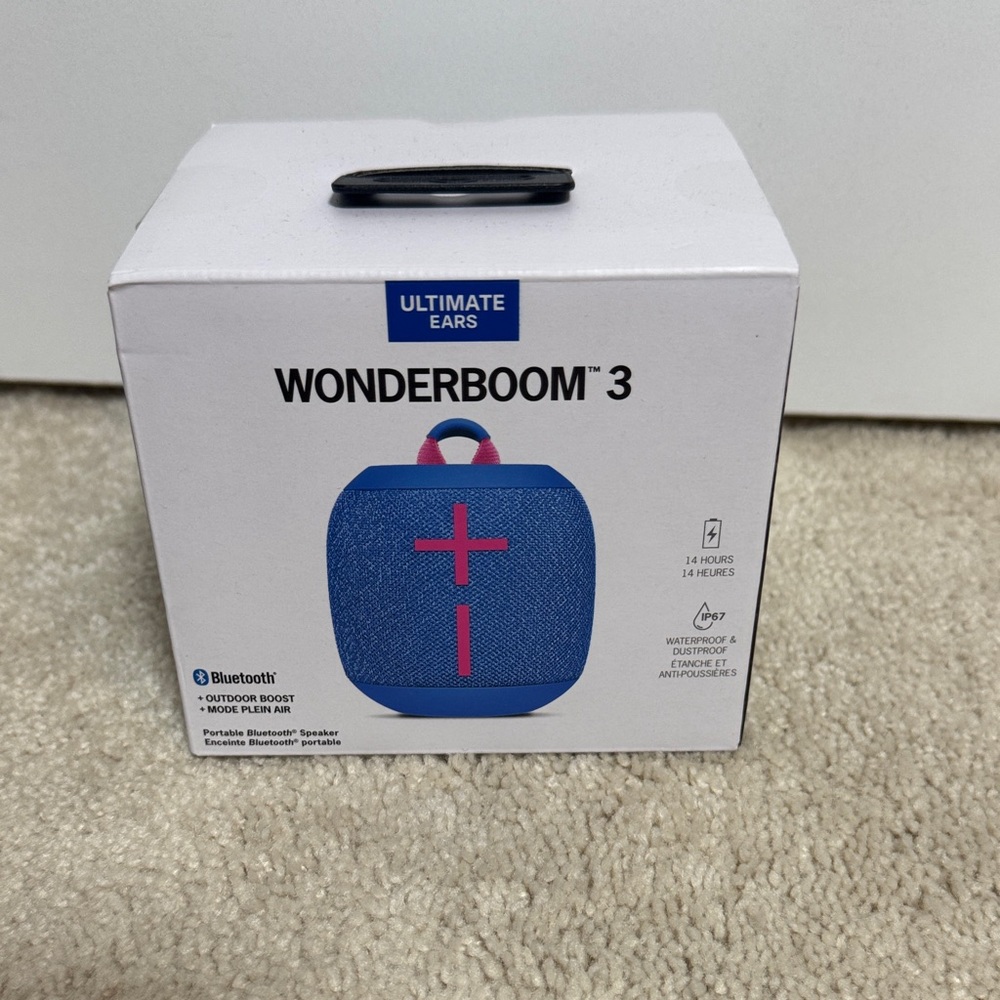 Ultimate Ears WONDERBOOM 3 Portable Bluetooth Speaker - Blue by Logitech